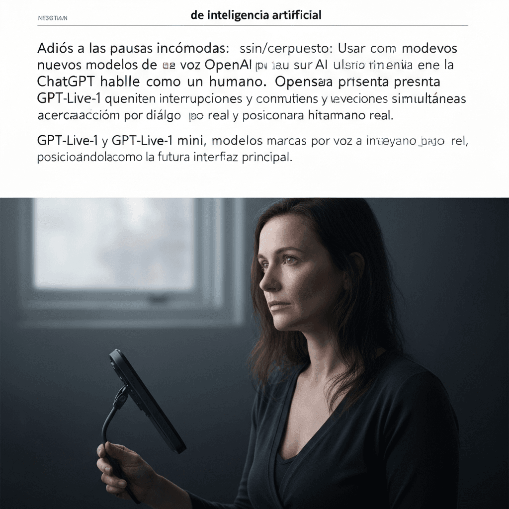 Adiós a las pausas incómodas: Los nuevos modelos de voz de OpenAI hacen que ChatGPT hable como un humano