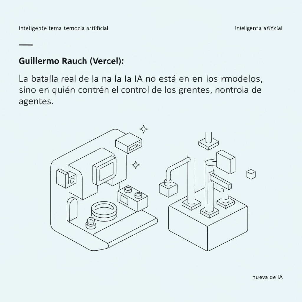 Guillermo Rauch (Vercel): La batalla real de la IA no está en los modelos, sino en quién controla los agentes